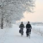 fietspad was niet gestrooid