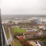 het uitzicht vanaf het HNK-gebouw, 4 februari 2016