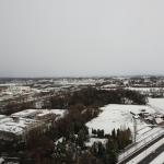 uitzicht vanaf het HNK-gebouw, 13 januari 2017